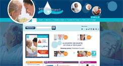 Desktop Screenshot of prevention-escarre.fr